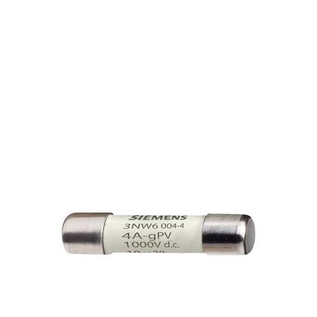 3NW6002-4 - 3NW6002-4 SIEMENS SENTRON, cylindrical fuse link, 10 x 38 mm, 2 A, gPV, Un DC: 1000 V