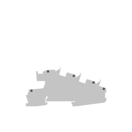 8WH6001-4EF00 - 8WH6001-4EF00 SIEMENS Installation terminal PE, L, N 2.5 mm2, 5.2 mm width gray