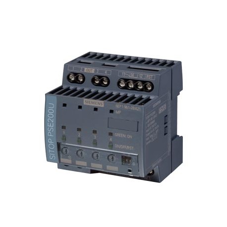 6EP1961-2BA21 - 6EP1961-2BA21 SIEMENS SITOP PSE200U 10 A Selectivity module 4-channel input: 24 V DC/40 A output: 24 V DC/4x..