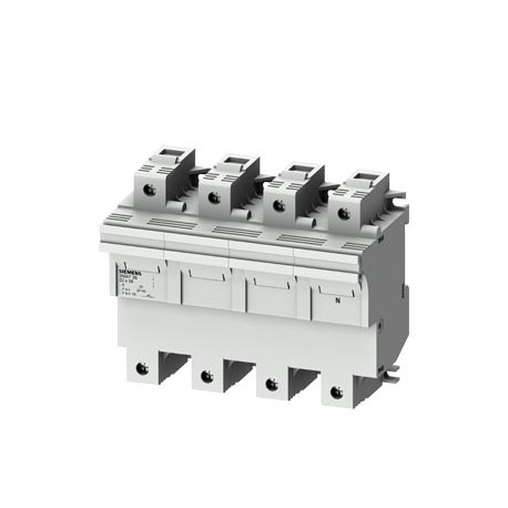 3NW7261 - 3NW7261 SIEMENS SENTRON, cylindrical fuse holder, 22x58 mm, 3P+N, In: 100 A, Un AC: 690 V