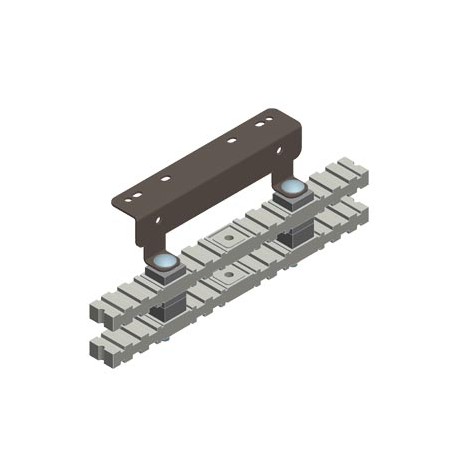 8GK9750-0KK02 - 8GK9750-0KK02 SIEMENS ALPHA Universal modular distribution board Busbar holder 4-pole, Even for CU 20x 10, 3..