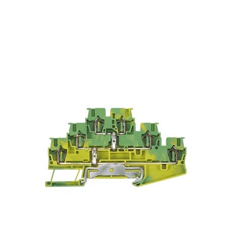 8WH2035-0CF07 - 8WH2035-0CF07 SIEMENS Three-tier terminal 2.5 mm2 3x PE yellow-green Width 5.2 mm