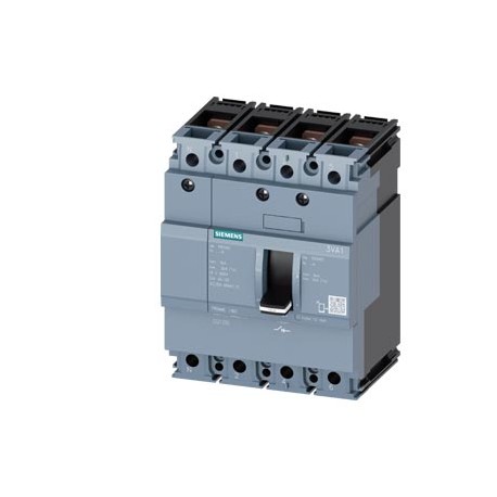 3VA1112-1AA42-0AA0 - 3VA1112-1AA42-0AA0 SIEMENS switch disconnector 3VA1 IEC frame 160 4-pole SD100, In 125A without overload pro..