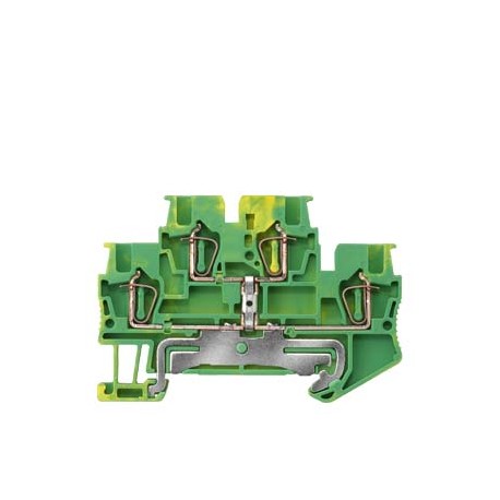 8WH2020-0CE07 - 8WH2020-0CE07 SIEMENS Two-tier PE terminal with spring-loaded connection, Cross-section: 0.14-1.5 mm2, Width..