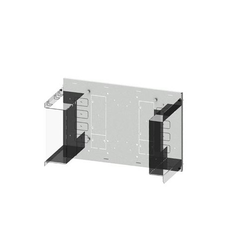 8PQ6000-4BA56 - 8PQ6000-4BA56 SIEMENS SIVACON S4 mounting plate 3VL6-8 up to 1600A 3-pole 4-pole withdrawable H: 500mm W: 80..