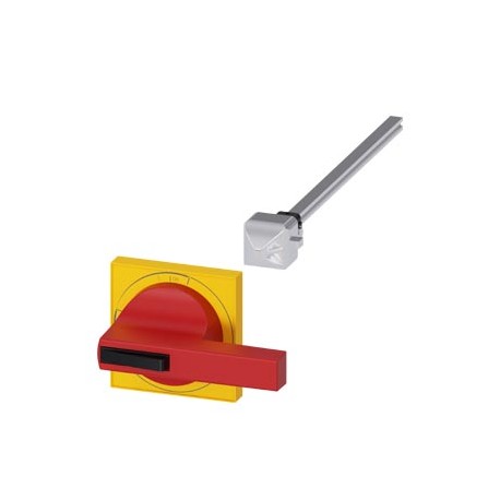 3KD9315-2 - 3KD9315-2 SIEMENS accessory for 3KD size 3 door-coupling rotary op. mech. complete op. mech., yellow/red inc..