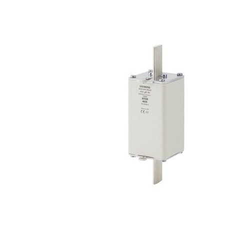 3NB1234-3KK20 - 3NB1234-3KK20 SIEMENS SITOR fuse link, with blade contacts, NH2L, In: 400 A, gR, Un DC: 900 V, front indicat..