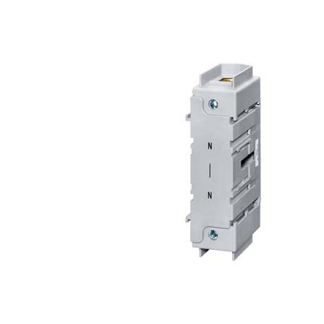 3LD9240-2B - 3LD9240-2B SIEMENS Neutral conductor/PE terminal, continuous, for Front mounting, Accessory for main and eme..
