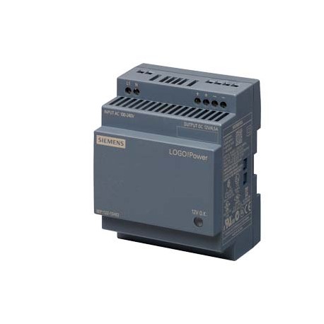 6EP1322-1SH03 - 6EP1322-1SH03 SIEMENS LOGO!Power 12 V/4.5 A stabilized power supply input: 100-240 V AC (110-300 V DC) outpu..
