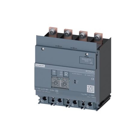 3VA9114-0RL20 - 3VA9114-0RL20 SIEMENS residual current device RCD520 Basic RCD type A load side mounted rated resid. current..