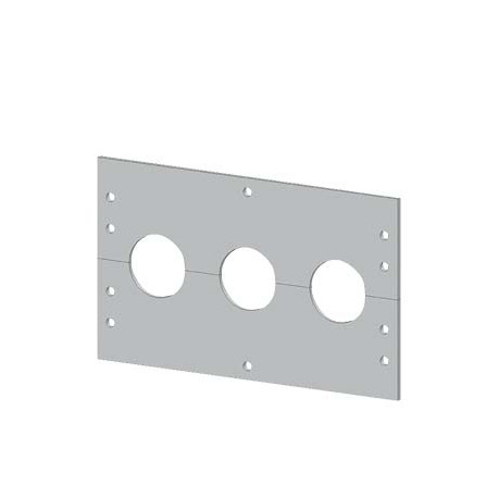 8PQ2300-0BA04 - 8PQ2300-0BA04 SIEMENS SIKUS/SIVACON Flange for roof, Floor panel with perforation 3x 45 mm
