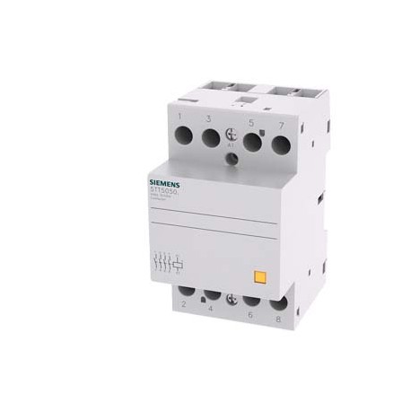 5TT5850-2 - 5TT5850-2 SIEMENS INSTA contactor with 4 NO contacts Contact for 230 V AC, 400V 63A Control 24 V AC