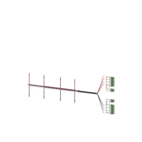 3KC9830-7 - 3KC9830-7 SIEMENS Accessory for 3KC8 Power supply cable for connection at the bottom 4-pole for 2000-3200 A ..