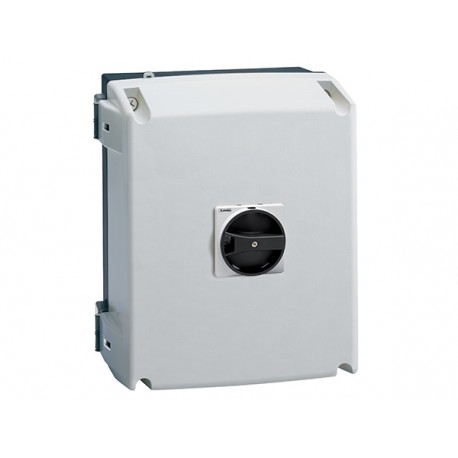 GAZ125BUL - GAZ125BUL LOVATO UL/CSA TYPE 4/4X NON-METALLIC ENCLOSUED SWITCH DISCONNECTOR, THREE POLE. WITH ROTATING BLAC..