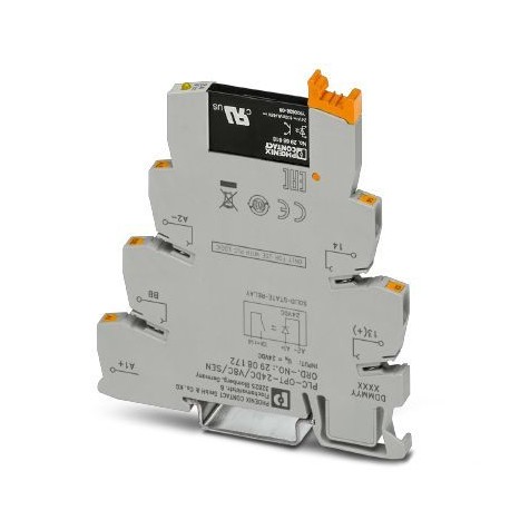 PLC-OPT-24DC/V8C/SEN - PLC-OPT-24DC/V8C/SEN 2908172 PHOENIX CONTACT Solid-state relay module