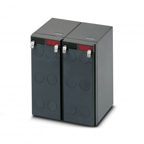 UPS-BAT-KIT-VRLA 2X12V/7,2AH - UPS-BAT-KIT-VRLA 2X12V/7,2AH 2908234 PHOENIX CONTACT Uninterruptible power supply replacement battery