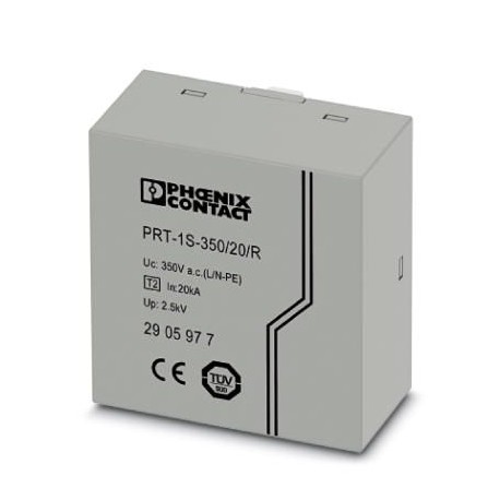 PRT-1S-350/20/R - PRT-1S-350/20/R 2905977 PHOENIX CONTACT Type 2 surge arrester
