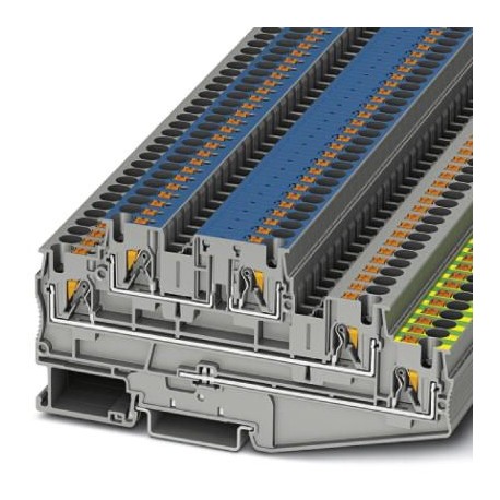 PT 4-PE/L/N - PT 4-PE/L/N 3002614 PHOENIX CONTACT Ground modular terminal block