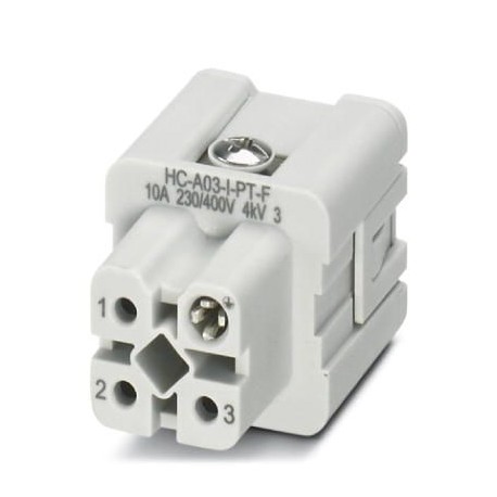 HC-A03-I-PT-F - HC-A03-I-PT-F 1585265 PHOENIX CONTACT Contact insert