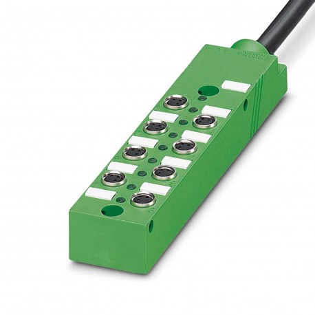 SACB- 8/3-L-1,5PUR-M8 - SACB- 8/3-L-1,5PUR-M8 1030880 PHOENIX CONTACT Sensor/actuator box