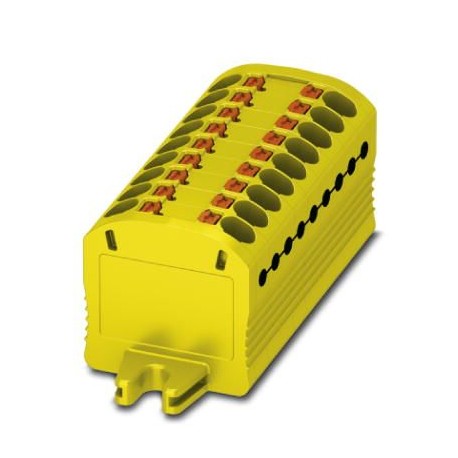 PTFIX 18X1,5-F YE - MSTBV 2,5 HC/ 4-GF BK 3003060 - PHOENIX_CONTACT - Distribution block - PTFIX 18X1,5-F YE - 3003060