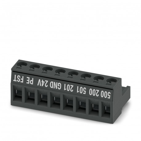 MSTB 2,5/ 8-ST-5,08BKBDWH - MSTB 2,5/ 8-ST-5,08BKBDWH 1710248 PHOENIX CONTACT Printed-circuit board connector