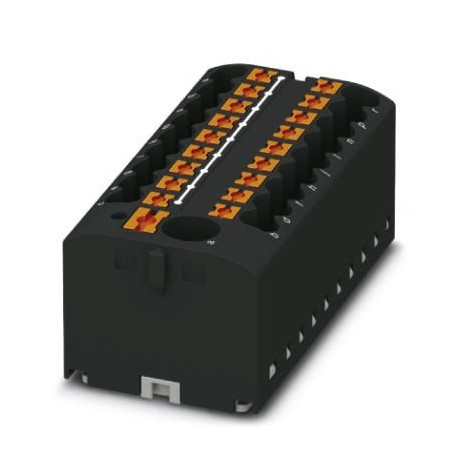 PTFIX 6/18X2,5-G BK - PTFIX 6/18X2,5-G BK 3273518 PHOENIX CONTACT Distribution block