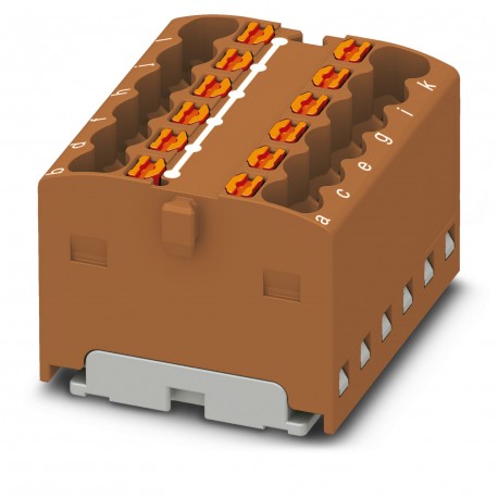 PTFIX 12X1,5-G BN - PTFIX 12X1,5-G BN 3002888 PHOENIX CONTACT Distribution block