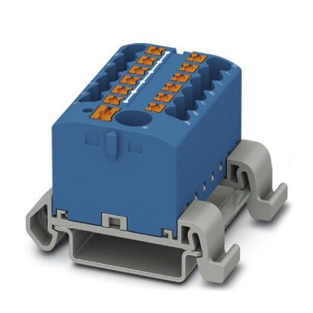 PTFIX 6/12X2,5-NS35A BU - PTFIX 6/12X2,5-NS35A BU 3273222 PHOENIX CONTACT Distribution block