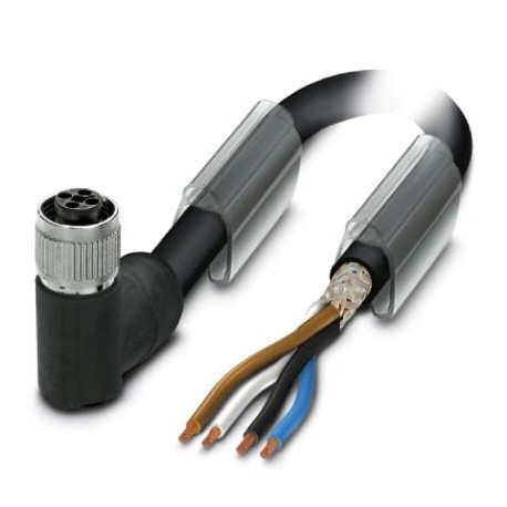 SAC-4P-15,0-PUR/M12FRT SH - SAC-4P-15,0-PUR/FRT SH SCO 1019901 PHOENIX CONTACT Power cable