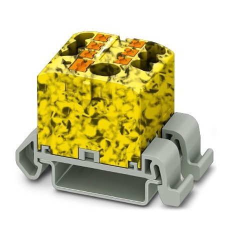 PTFIX 6/6X2,5-NS35A-FE - PTFIX 6/6X2,5-NS35A-FE 3273218 PHOENIX CONTACT Distribution block