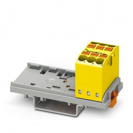 PTFIX 6X2,5-NS35 YE - PTFIX 6X2,5-NS35 YE 3273006 PHOENIX CONTACT Distribution block