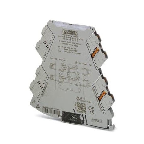 MINI MCR-2-RPS-2I-2I-OLP-PT - MINI MCR-2-RPS-2I-2I-OLP-PT 2906449 PHOENIX CONTACT Loop-powered isolators