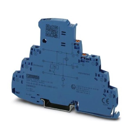TTC-6-3-HF-F-M-EX-24DC-UT-I - TTC-6-3-HF-F-M-EX-24DC-UT-I 2906823 PHOENIX CONTACT Surge protection, consisting of protective plug and base..