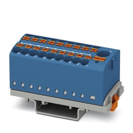 PTFIX 6/18X2,5-NS35 BU - PTFIX 6/18X2,5-NS35 BU 3273112 PHOENIX CONTACT Distribution block