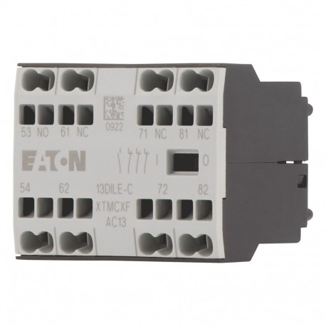 13DILE-C - 13DILE-C 230259 Y7-230259 EATON ELECTRIC Auxiliary contact, 1N/O+3N/C, surface mounting, spring clamp connec..