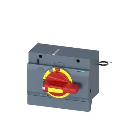 3VA9447-0EK27 - 3VA9447-0EK27 SIEMENS FRONT MOUNTED ROTARY OPERATOR EMERGENCY-OFF WITH DOOR INTERLOCKING IEC IP30/40 ILLUMIN..