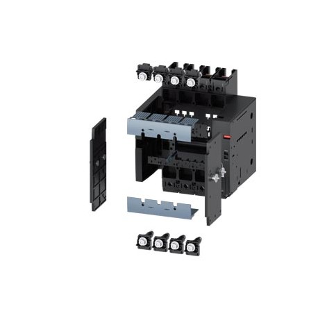 3VA9144-0KD00 - 3VA9144-0KD00 SIEMENS draw-out unit complete kit accessory for: circuit breaker, 4-pole 3VA6 150/250