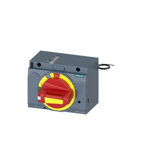 3VA9277-0EK27 - 3VA9277-0EK27 SIEMENS front mounted rotary operator emergency-off with door interlock IEC IP30/40 24V DC lig..