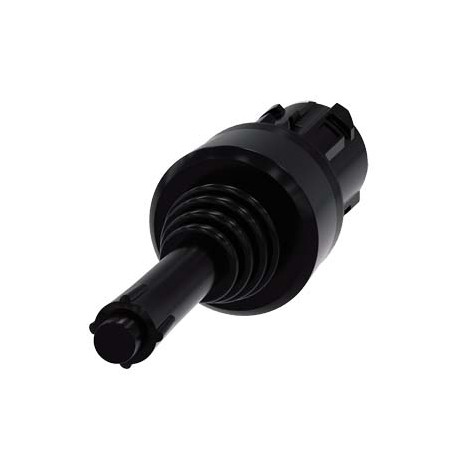 3SU1000-7BA10-0AA0 - 3SU1000-7BA10-0AA0 SIEMENS Coordinate switch, 22 mm, round, plastic, black, 2 switch positions, horizontal l..