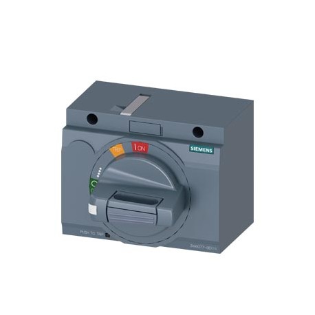 3VA9277-0EK11 - 3VA9277-0EK11 SIEMENS front mounted rotary operator standard IEC IP30/40 accessory for: 3VA6 150/250 3VA5 250