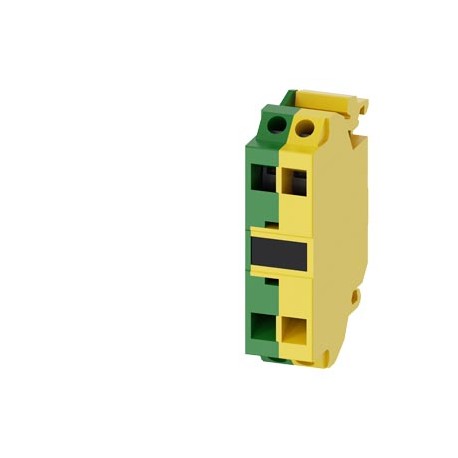 3SU1400-1DA43-3AA0 - 3SU1400-1DA43-3AA0 SIEMENS Support terminal, green/yellow, spring-type terminal, for front plate mounting