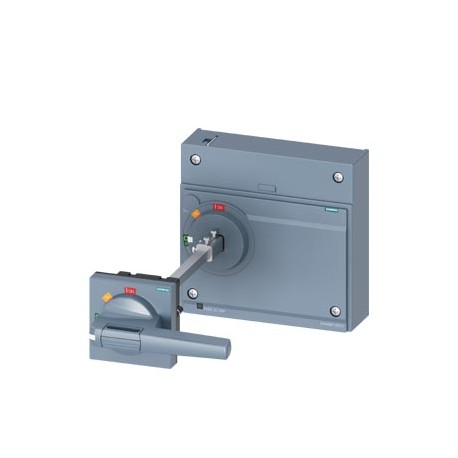 3VA9687-0FK21 - 3VA9687-0FK21 SIEMENS DOOR MOUNTED ROTARY OPERATOR STANDARD IEC IP65 WITH DOOR INTERLOCKING ACCESSORY FOR 3V..