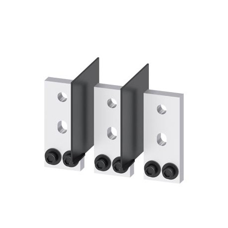 3VA9603-0QB00 - 3VA9603-0QB00 SIEMENS FRONT BUS CONNECTORS 3 PCS. ACCESSORY FOR: 3VA15/25 1000