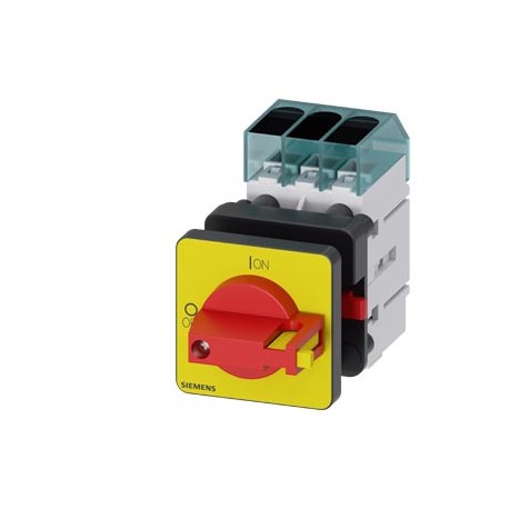 3LD3150-0TK13 - 3LD3150-0TK13 SIEMENS Load disconnector 3LD3, Iu 25 A Main switch 3-pole Rated operating capacity at AC-23 A..