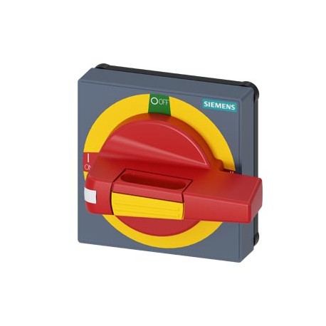 8UD1731-2AE05 - 8UD1731-2AE05 SIEMENS Handle with masking frame Emergency switching-off Size 75x 75, for shaft 8x 8, I-0-II,..