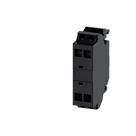 3SU1400-1DA10-3AA0 - 3SU1400-1DA10-3AA0 SIEMENS Support terminal, black, spring-type terminal, for front plate mounting
