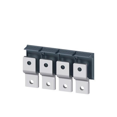 3VA9474-0QB00 - 3VA9474-0QB00 SIEMENS FRONT BUS CONNECTORS 4 PCS. ACCESSORY FOR: 3VA5/6 400/600