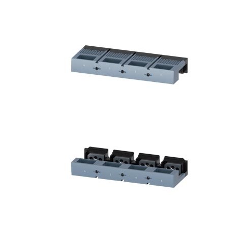 3VA9604-0QA00 - 3VA9604-0QA00 SIEMENS BUSBAR SHIELD KIT 3PCS METRIC NUTPLATE, BUS SHIELD, INSULATOR) ACCESSORY FOR: 3VA15/25..