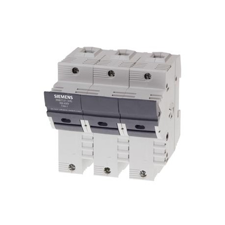3NW7531-3HG - 3NW7531-3HG SIEMENS SENTRON, fuse holder, Class J, 3-pole, In: 30 A, Un AC: 600 V, for mounting on DIN rail,..